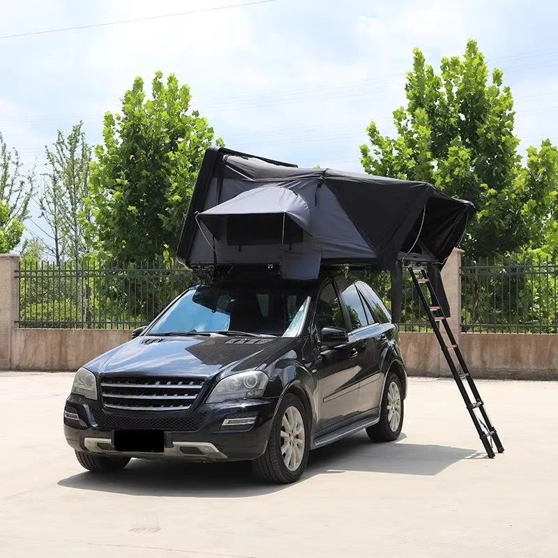 UV Resistant Waterproof 4 Person Roof Top Tent Car Rooftop Tent ABS Clamshell Hard Shell Top Roof Tent for 4x4 Camping
